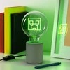 Paladone Minecraft Creeper – Led neoninė lemputė