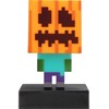 „Paladone Minecraft“ – zombių Jack O' Lantern piktograma su šviesa