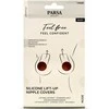Parsa – silikoniniai pakeliami spenelių dangteliai – nuogi