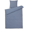Patalynės komplektas Juna - Bæk&Bølge Bed Linen 140x200 cm - Dark Mėlyna & Baltas