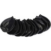 Pawz - Šuns batai M 7,6 cm juodi 12 vnt. - (278096)
