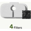 Petlibro - 4-Pack Filters for Dockstream RFID Smart Cat Vanduo Fountain