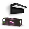 Sieninis šviestuvas Philips Hue Nyro kinkiet juodas 1x13.5 W