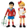 Pippi Langstrump Pippi Tommy Og Annika Figursæt