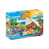 Žaislų rinkinys - Playmobil 70743 Šeimos Kempingo Išvyka Rinkinys Su Figūrėlėmis Ir Priedais, Daugiaspalvis