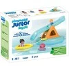 Playmobil Rinkinys su figūrėlėmis Junior Aqua 71 687 Plaukiojanti sala su čiuožykla