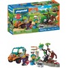 PLAYMOBIL - Zoologijos sodas: Zoologijos sodo prižiūrėtojas su transporto priemone (72072)
