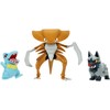 Pokémon – kovos figūrėlių rinkinys 3 vnt. Poochyena, Totodile Kabu (PKW4554)