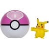 Pokémon - Clip N Go moteriškas Pikachu su meilės kamuoliuku (PKW3638)
