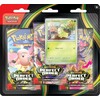 The Pokemon Pokemon TCG: Mega Evolution - Perfect Order 3-Pack Blister Chikorita