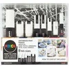 Posca - 8 Nib Size Baltas Set (401618)