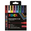 Posca - Ploni galiukai - Pagrindinės spalvos, 8 vnt. (401659)