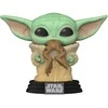 FUNKO POP! Vinilinė figūrėlė: Star Wars: The Mandalorian - The Child w/Frog,8 cm