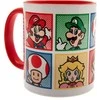 Pyramid SUPER MARIO Raudonas COLOURED INNER MUG