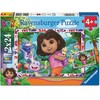Dėlionė Ravensburger - Dora the Explorer 2x24p (12004199)