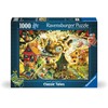 Dėlionė „Ravensburger“ – galvosūkis „Saugokitės mažų kiaulių“, 1000p (12001004)