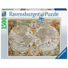 Ravensburger Dėlionė 1500 vnt. - Istorinis pasaulio žemėlapis