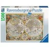 Ravensburger Dėlionė 1500 vnt. - Istorinis pasaulio žemėlapis