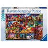 Ravensburger Dėlionė 2000 vnt. - Knygų pasaulis
