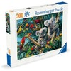 Ravensburger Dėlionė 500 vnt. - Koalos ant medžio