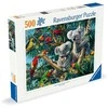 Ravensburger Dėlionė 500 vnt. - Koalos ant medžio