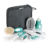 Reer - BabyCare Grooming Set - Baltas, Pilkas, Turquoise - 17.5 x 5.5 x 20.5 cm