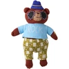 Rice - Vaikiškas megztas minkštas žaislas meškiuko formos - Freddy (KITOY-BEAR)