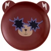 Rice - Kids Plate - Bear Print - Mat Finish