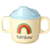 Rice - Melamine 2 Handle Baby Cup with ABC Print - Mėlyna - 250 ml