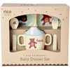 Rice - Melamine Baby Dinner Set - Mėlyna ABC Print - 4 pcs