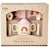 Rice - Melamine Baby Dinner Set - Rožinė - 4 pcs