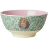Rice - Melamine Bowl with Angel Print - Žalias - 700 ml