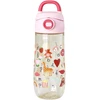 Rice - Plastic Kids Drinking Bottle with ABC Print - Rožinė - 550 ml (PLBOT-SABCI)