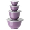 Lumarko Rosti Margrethe Bowls Set of 4 + Lids Lavender