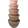 Scandinavian Collection - Dubenėlių rinkinys su dangteliais - 5 vnt. pakuotė - 850 ml, 1,2 l, 2,2 l, 3,1 l, 4,7 l