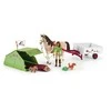 SCHLEICH „Arklių klubas“ Saros stovyklavimo rinkinys