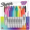 Markeriai Sharpie Fine Permanent Glam Pop 34 spalvų - 2198891