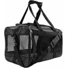 SHERPA - Deluxe Pet Carrier Juodas Medium 43x28x26,5cm Max 7kg - (7856306550332)