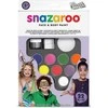 Snazaroo – veido dažų rinkinio vakarėlio pakuotė, 20 dalių (791009)