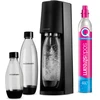 Gazuotų gėrimų gaminimo aparato SodaStream Terra rinkinys, juodas
