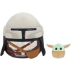 Squishmallows - 30 cm Mandalorian and 9 cm Grogu (270560)
