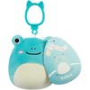 Squishmallows Minkšti saldainiai - 9 cm - Užsegami - Robert Frog