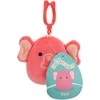 Squishmallows - 9 cm P22 Clip On - Kyla Rožinė Elephant