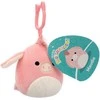 Squishmallows – 9 cm P22 Clip On – Maudie Rožinė Donkey