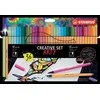 Stabilo rinkinys Cienkopis STABILO point 88 / Flamaster Pen 68 dėklas 36 vnt ARTY Creative Set 8868 / 36-1-20-6