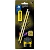 Staedtler - NORIX Pieštukas Set, 2 pencils, eraser and sharpener - Geltona (181 SBK2-1)