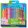 Staedtlerpeppa Pig Spalvinimo pieštukai „Peppa Pig“, 12 vnt., įvairūs (140 C12 L1), Staedtler