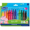 Peppa Pig,Staedtler Staedtler – Peppa Pig rašikliai – 12 vnt. įvairių spalvų (329 C12 L1)