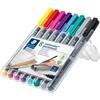 Staedtler Steadtler - Lumocolor – Permanentiniai F 0,6 mm – 8 vnt. dėžutėje (318 WP8-2)