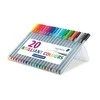 Staedtler - Triplus Fineliner in wallet, 20 pcs (334 SB20)